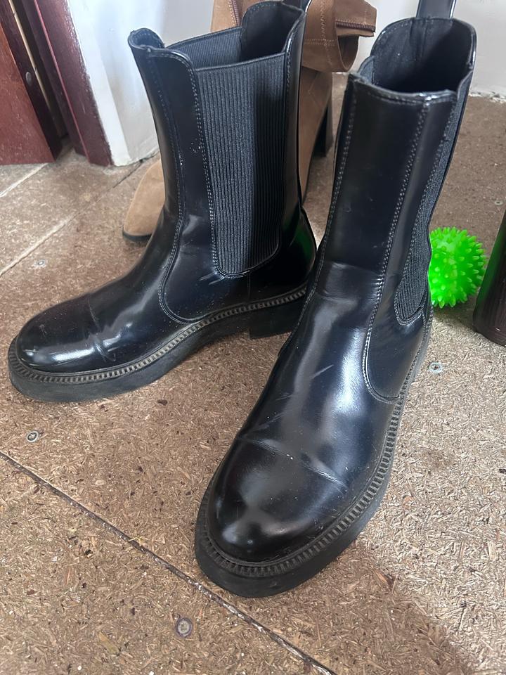 сапоги челси от Zara