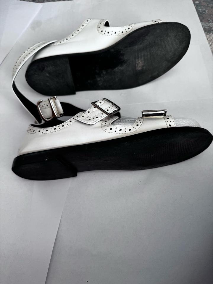 Кожаные сандали Sergio Pucci, размер 38