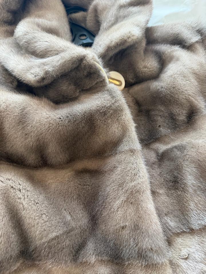 Шуба натуральная норка трансформер