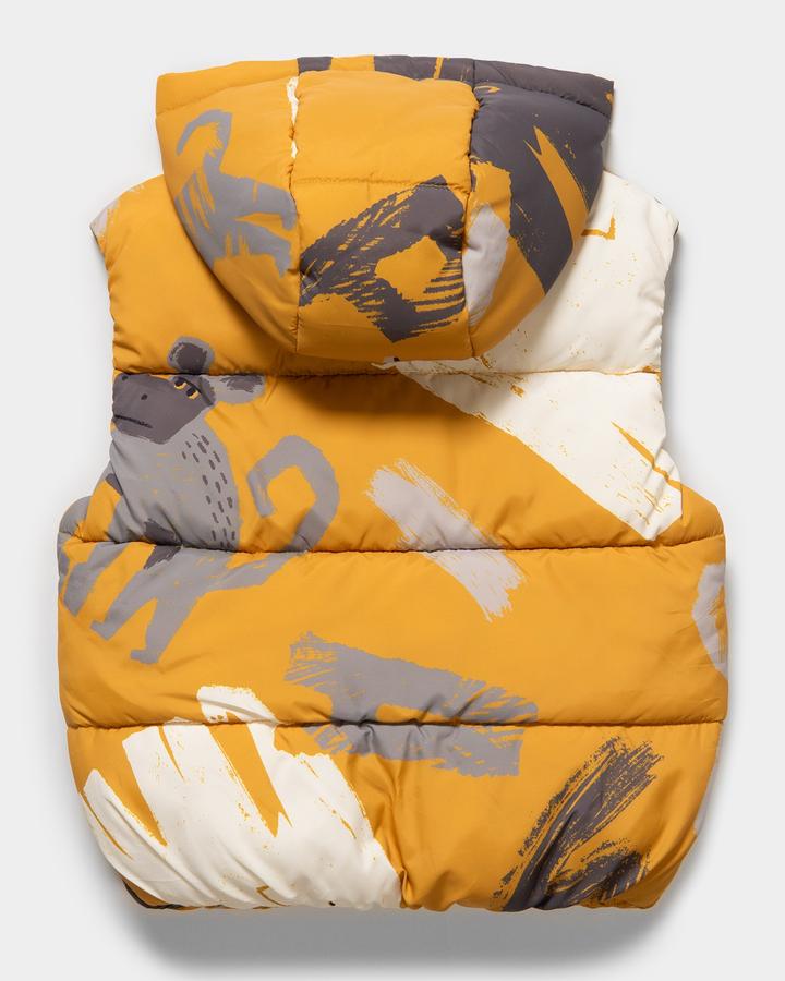 Теплая безрукавка