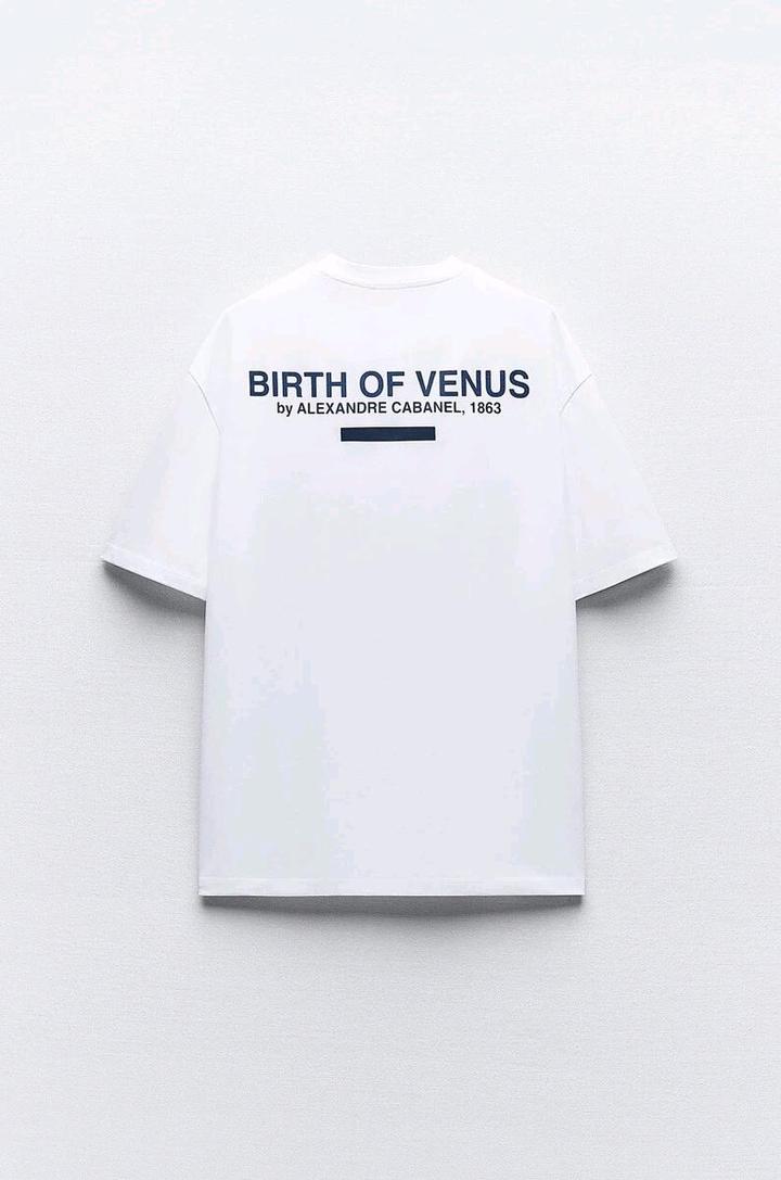 Zara Birth of Venus by Alexandre Cabanel t shirt