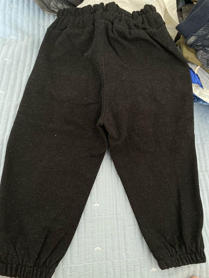 Детские брюки из драпа.