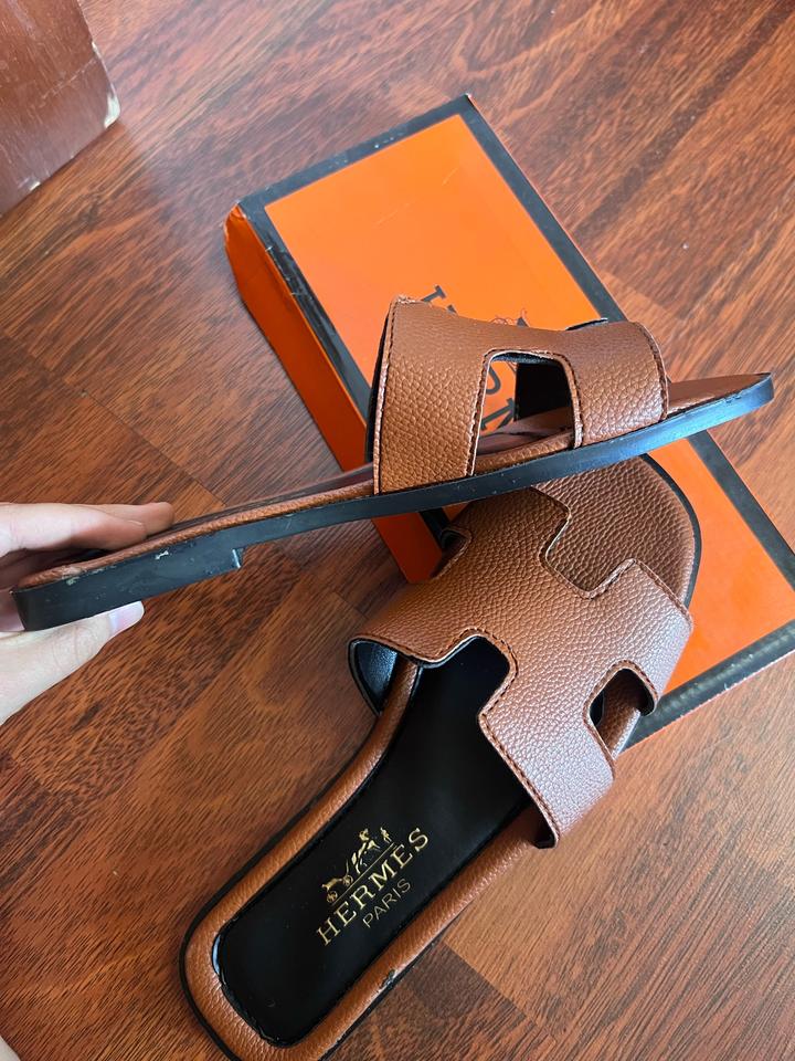 Новые тапочки Hermès