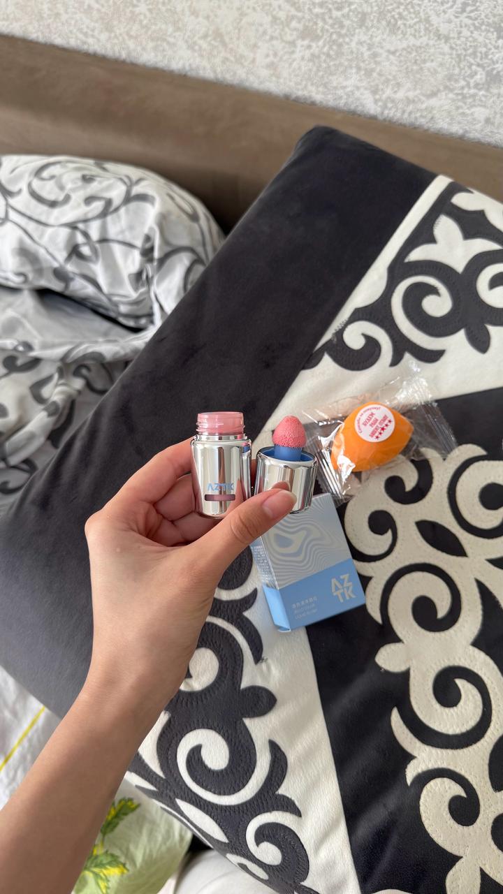 Хит румяна AZTK (новая), спонж в подарок