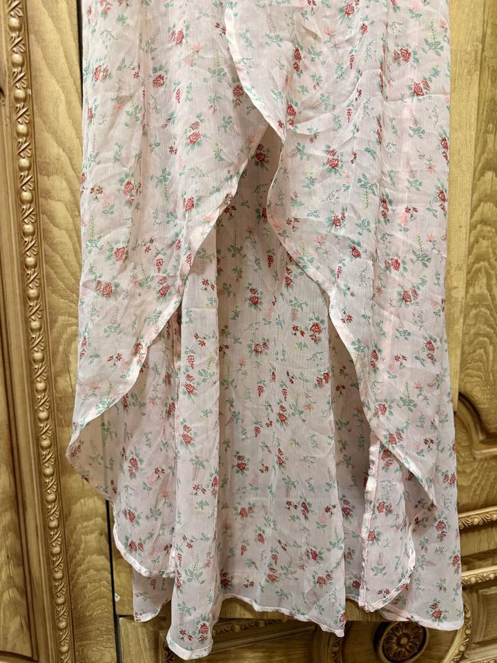 Нежная прозрачная накидка H&M в цветочный принт 🌸