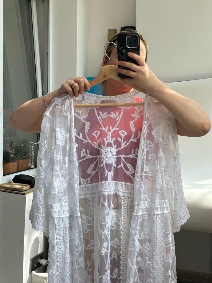 Прозрачная кофта