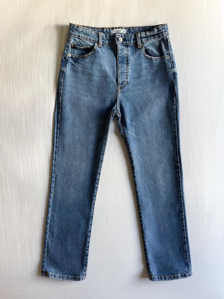 Синие джинсы Pull & Bear 38/30