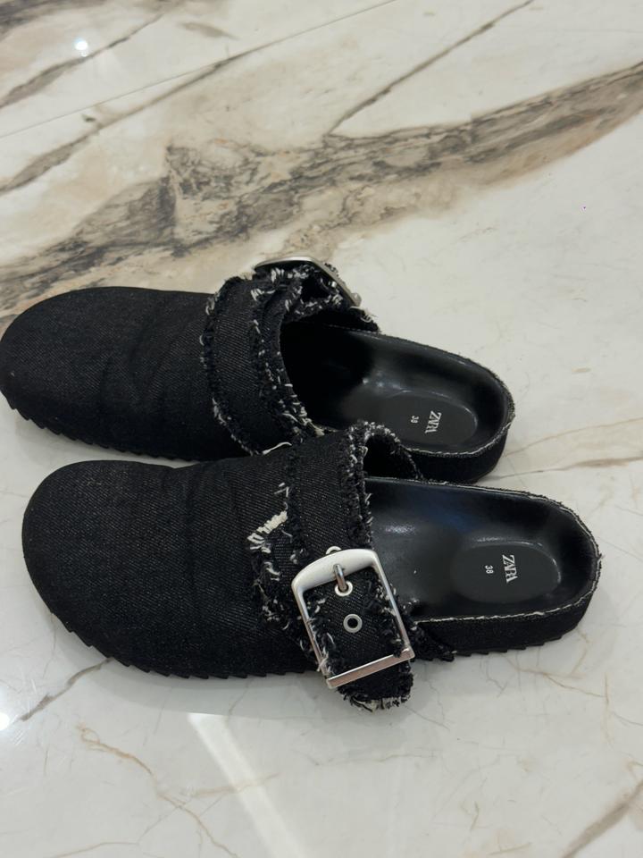 Джинсовые сабо Zara