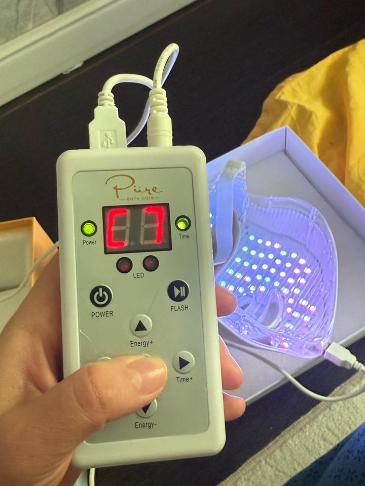 Лед маска luma light therapy mask (pure) США