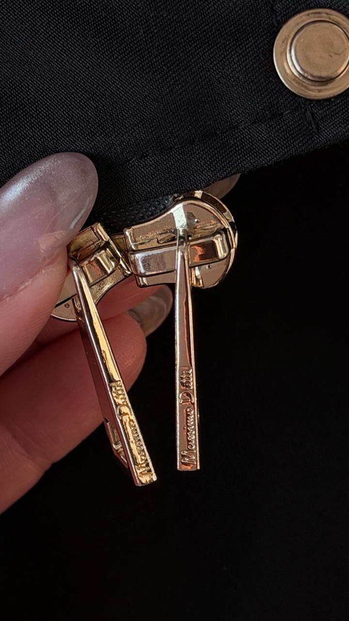 Плащ укороченный Massimo Dutti