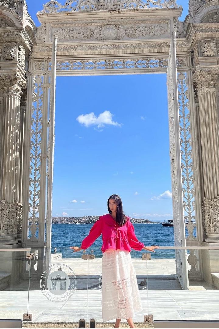 Пляжная белая юбка