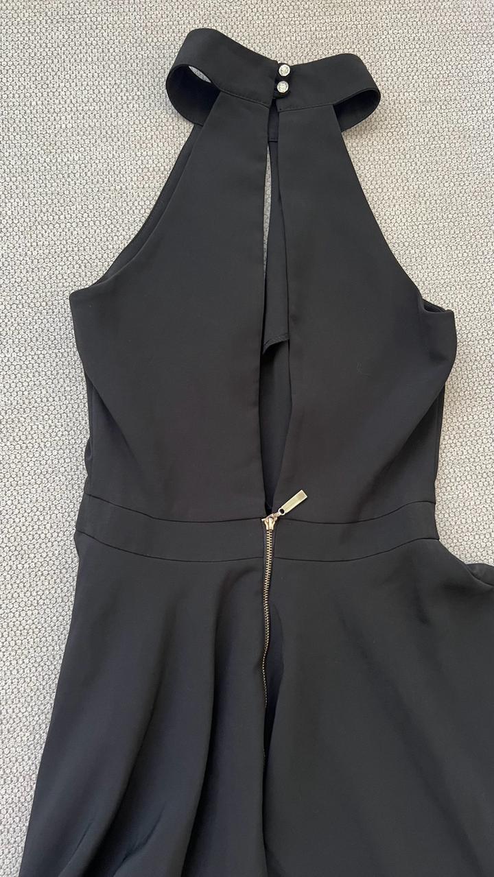 Черное коктейльное платье Lichi