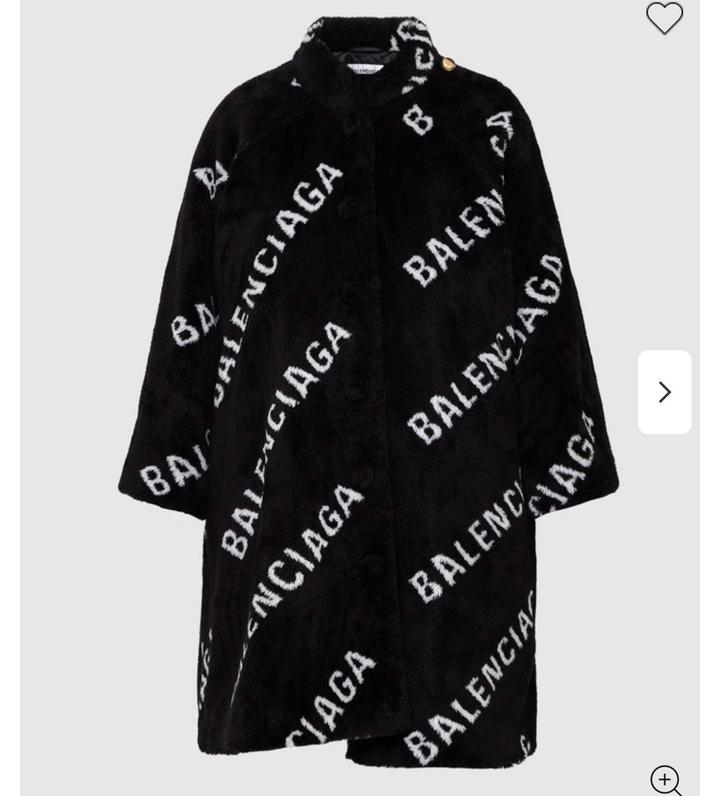 Детская шуба Balenciaga