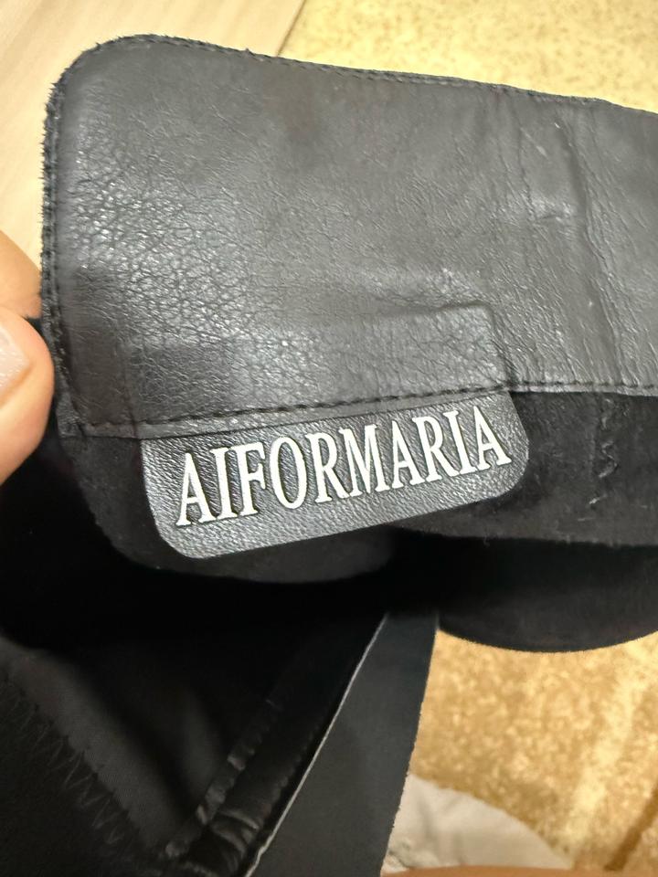 Замшевые сапоги