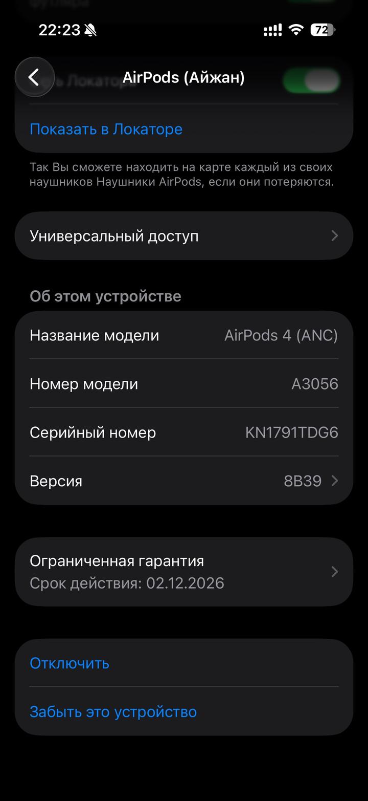 AirPods 4 оригинал