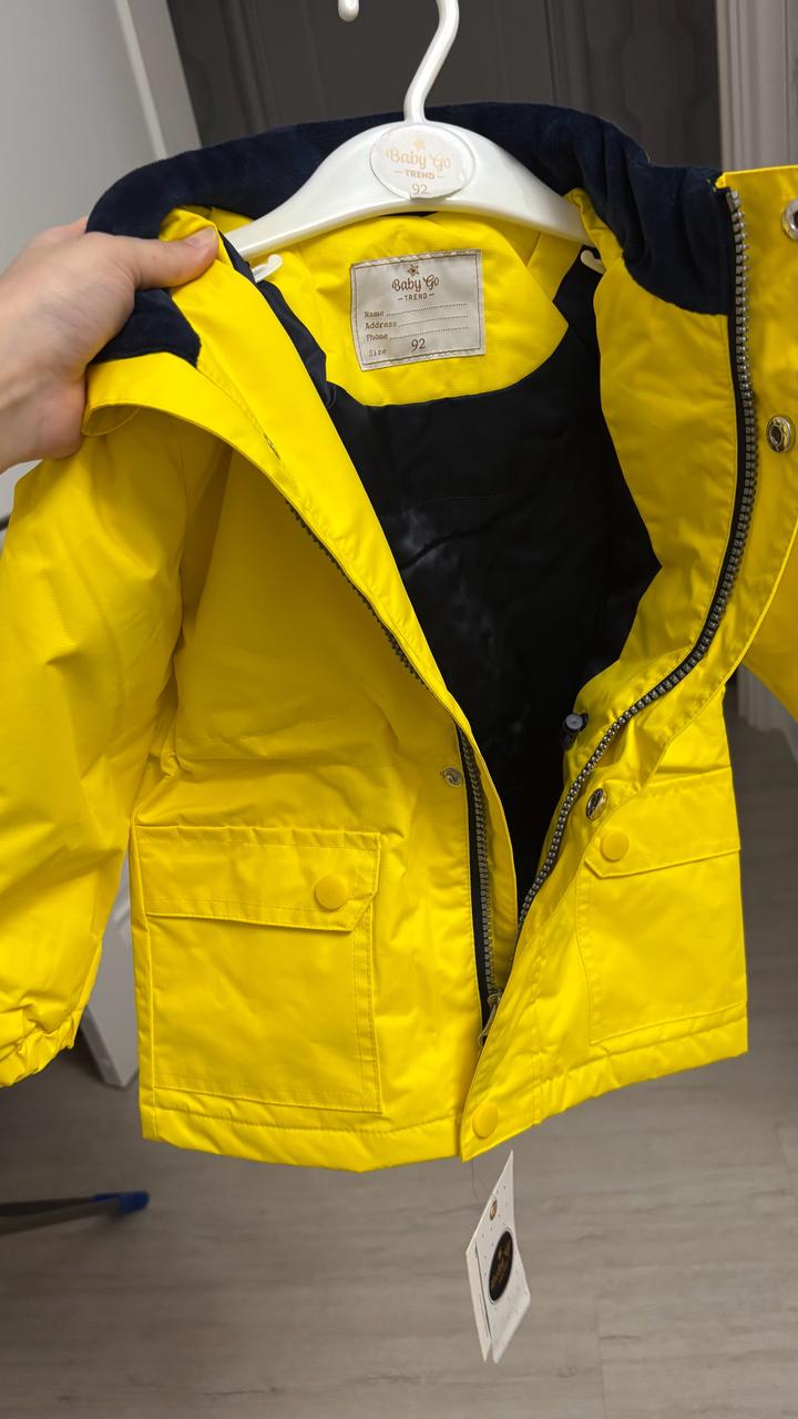 Плащевка для девочек и мальчиков от бренда Baby Go