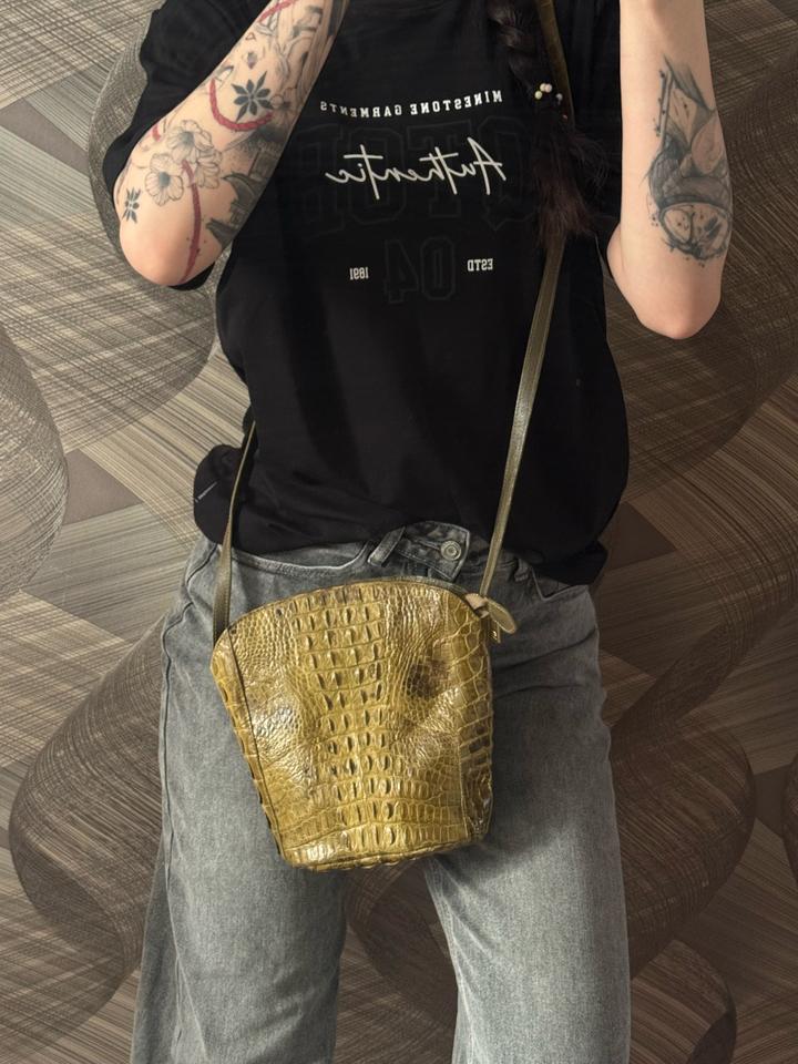 Сумка из крокодильей кожи