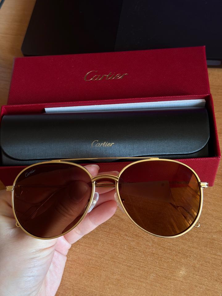 Оригинал очки Cartier, привезены из США