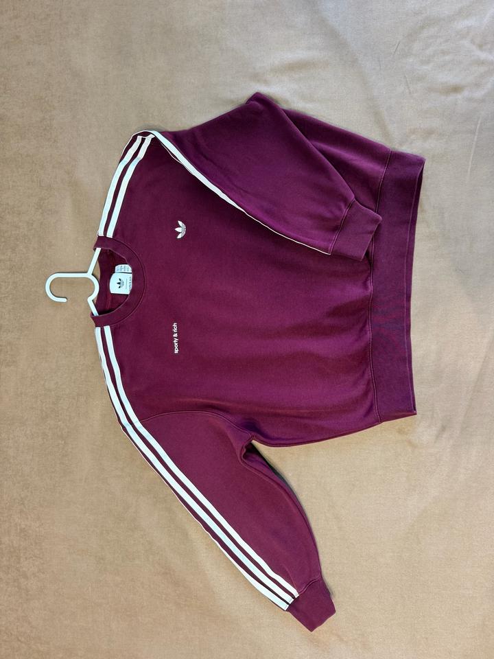 Свитшот Adidas Originals × Sporty & Rich — оригинал