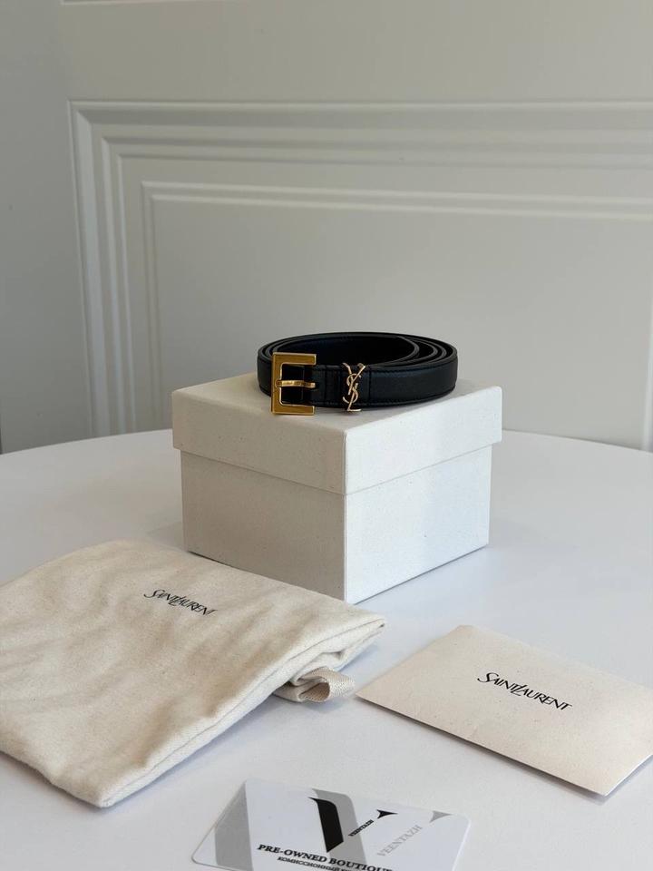 Ремень Cassandre от Saint Laurent