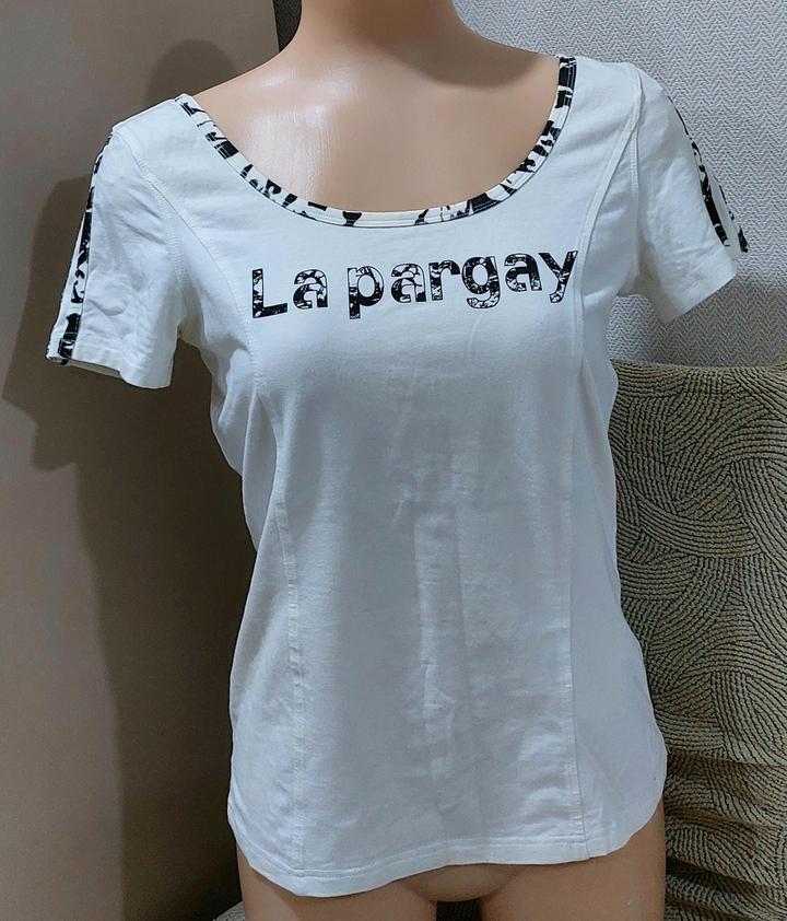 Белый топ от Японского бренда La Pargay