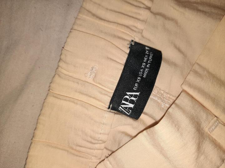 Шорты zara бежевые
