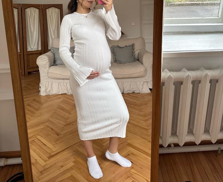 Белое платье