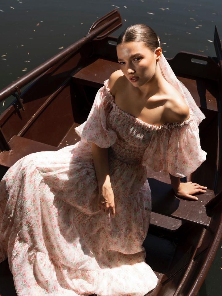 Цветочное платье от Ayarabbim