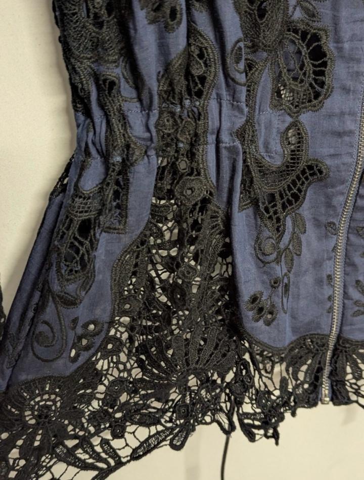 Elie Tahari блуза на молнии