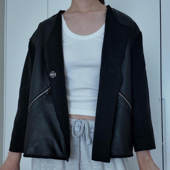 Кожанная куртка vintage