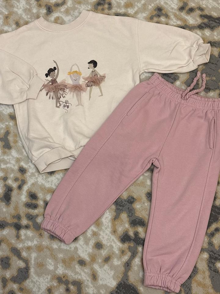 Штаны Zara, кофта Next