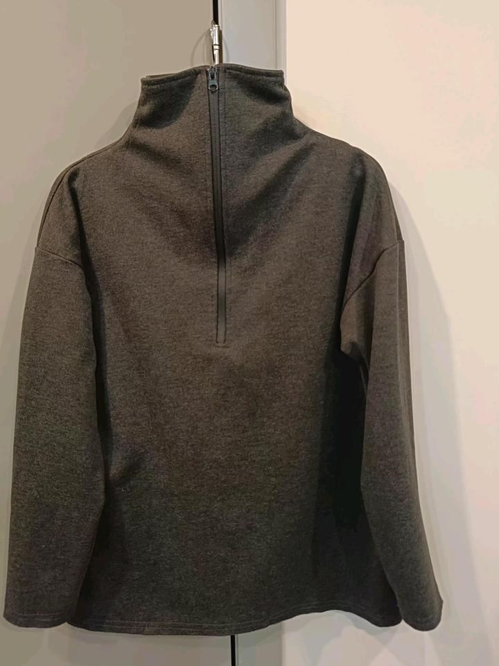 Свитшот на молнии half-zip ANNA ANNA