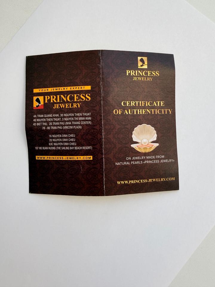 Подвеска из натурального жемчуга