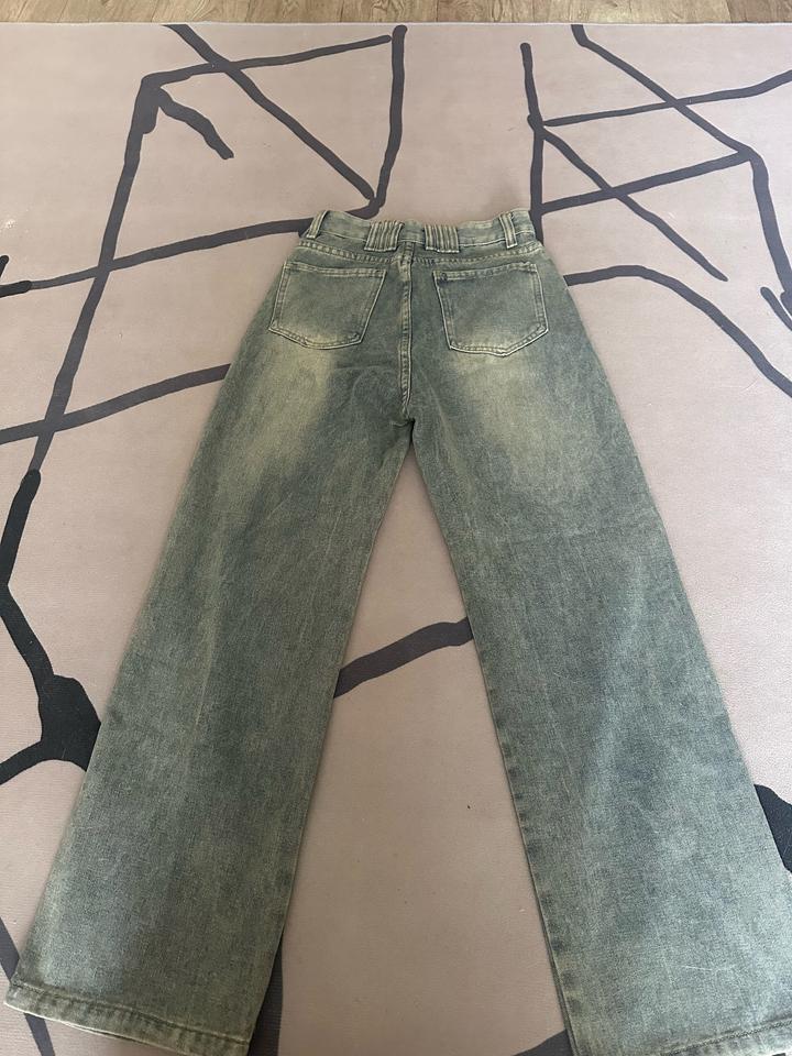 Джинсы кюлоты