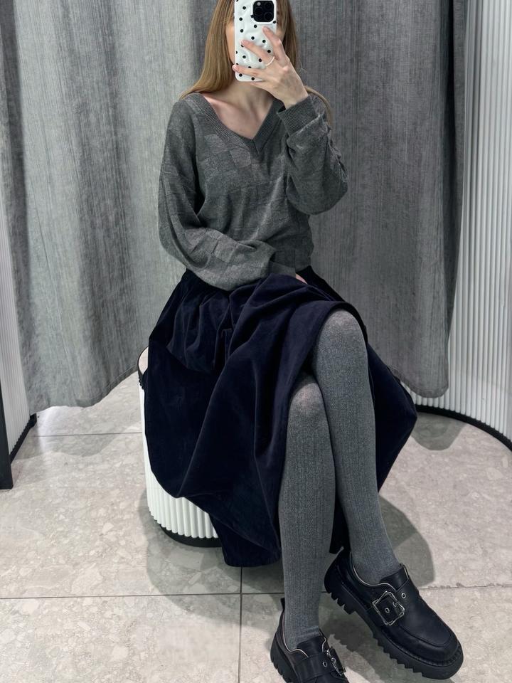 Вельветовая юбка