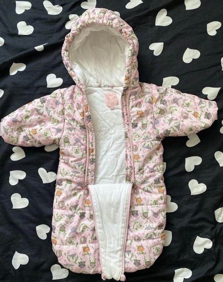 Конверт зимний на девочку