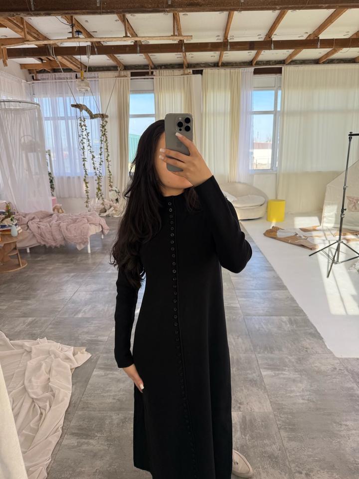 Платье черное