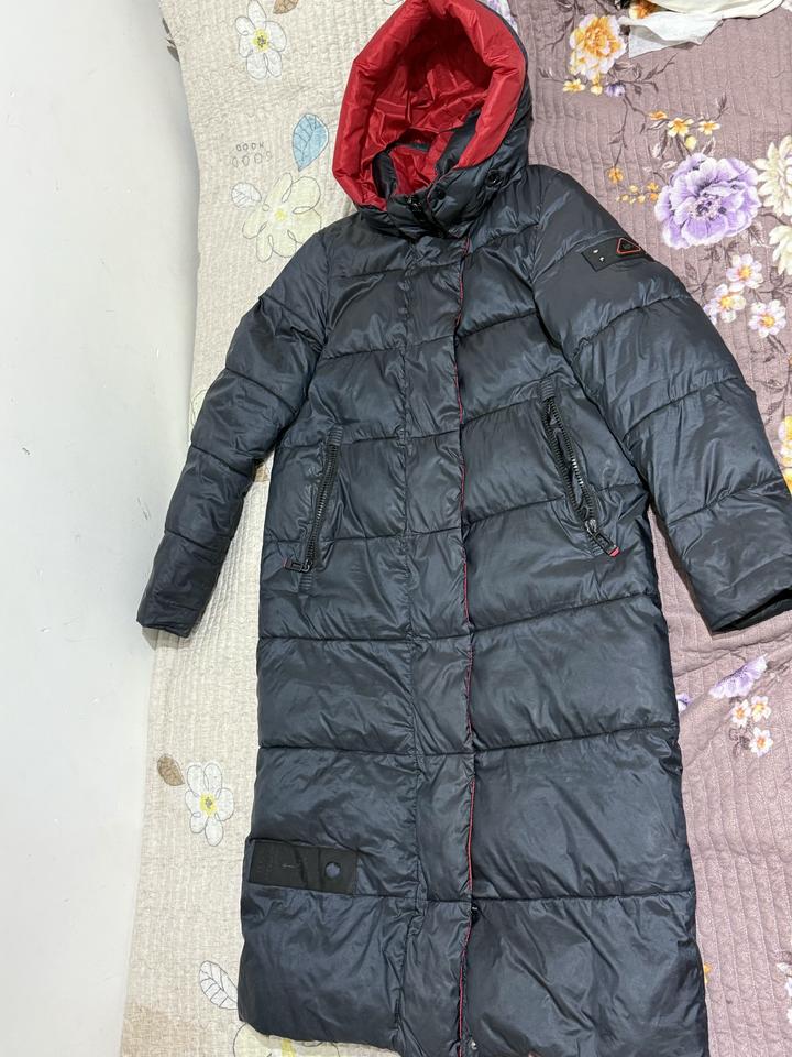 Продам теплый зимний пуховик