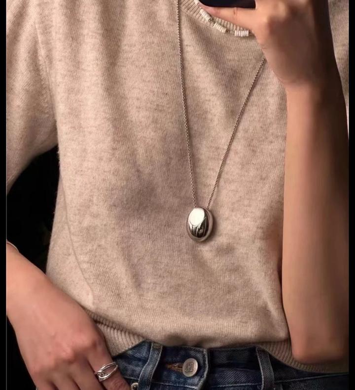 Подвеска с кулоном капля