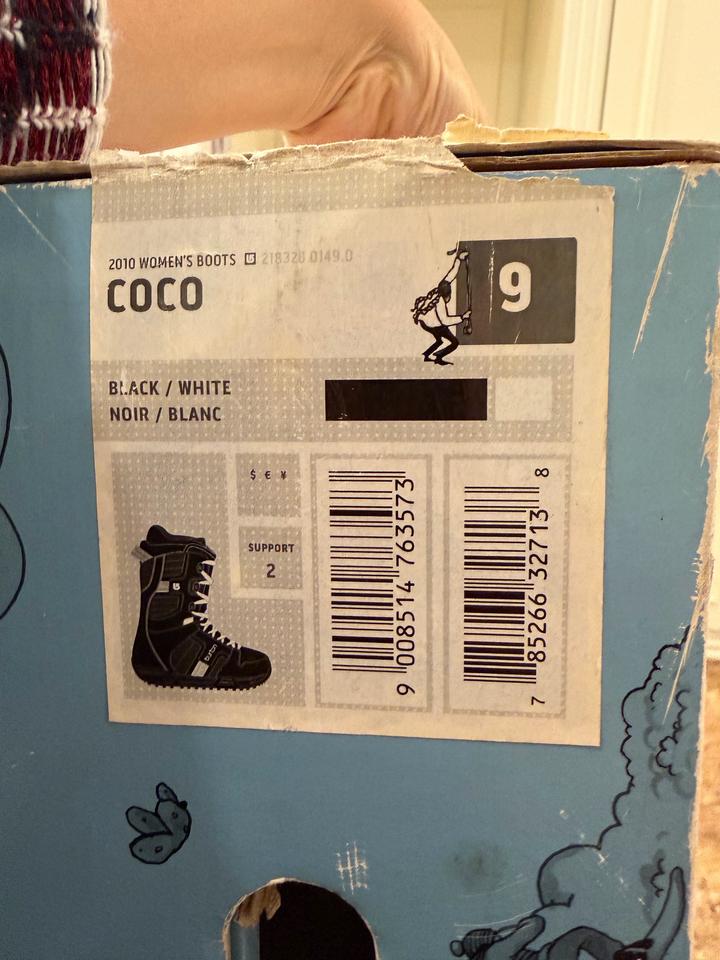 сноубордическин ботинки Burton