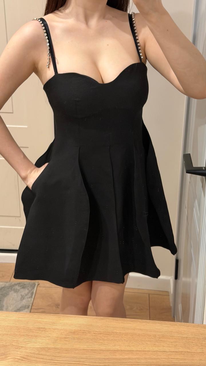 Платье черное Pudra