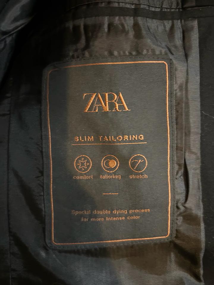Черный костюм Zara