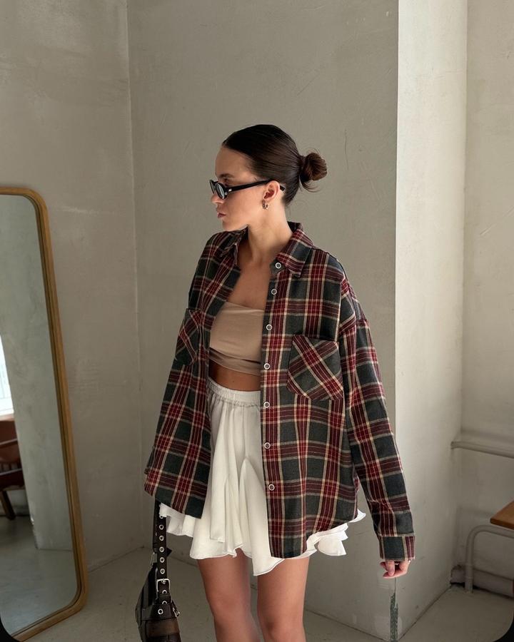 Рубашка в клетку