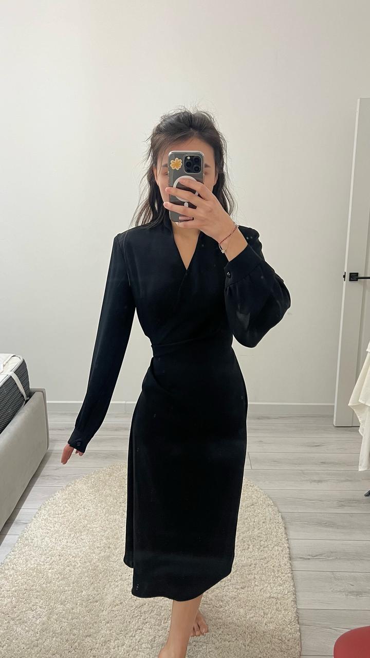 Черное платье-трансформер