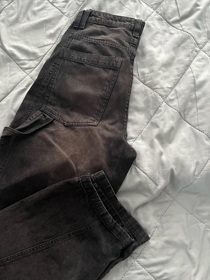 джинсы багги baggy jeans bershka