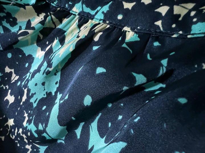 Винтажный топ блуза M (46 размер) летний без рукавов