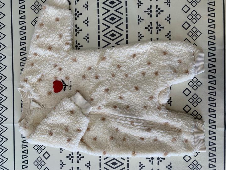 Флисовый комбинезон next