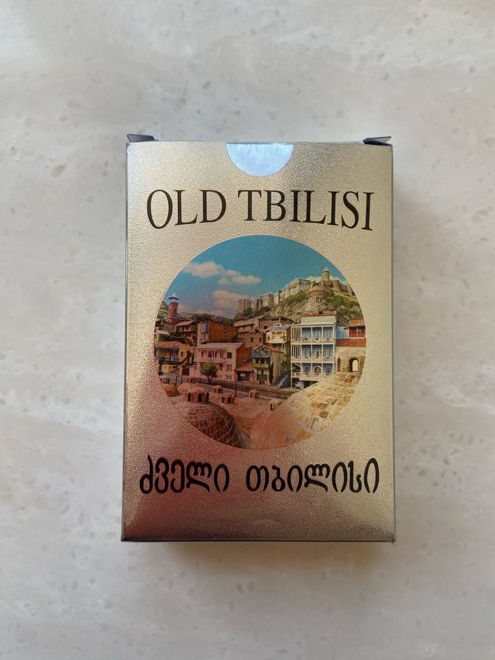 Новая колода карт, сувенирная, из Грузии.