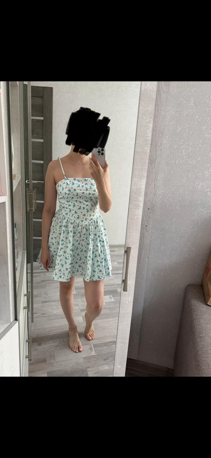 Цветочное платье Zara
