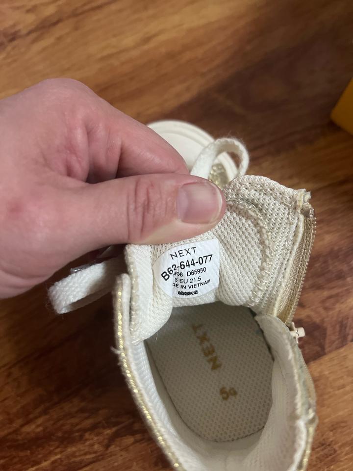 Кеды NEXT 21,5 р для девочки